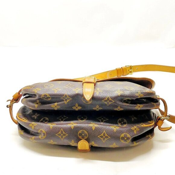 Louis Vuitton Saumur 30 Brown Monogram Crossbody Bag mon879-102525 - Picture 7 of 16